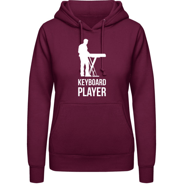Keyboard Player Women Hoodie contain pic