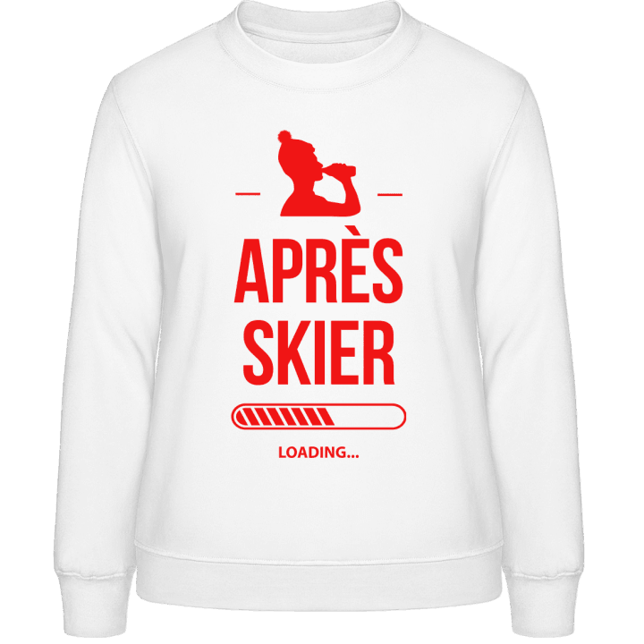 Après Skier Loading Women Sweatshirt contain pic
