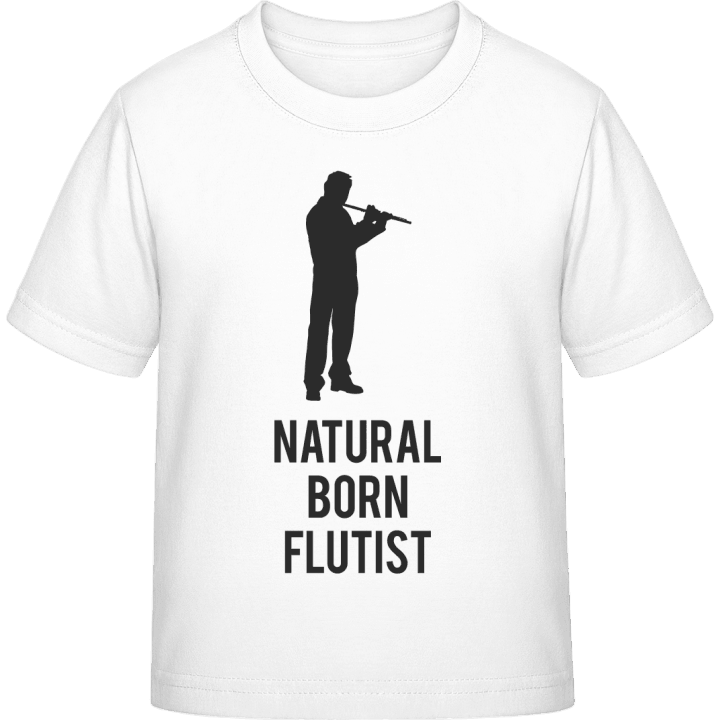 Natural Born Flutist Camiseta infantil contain pic