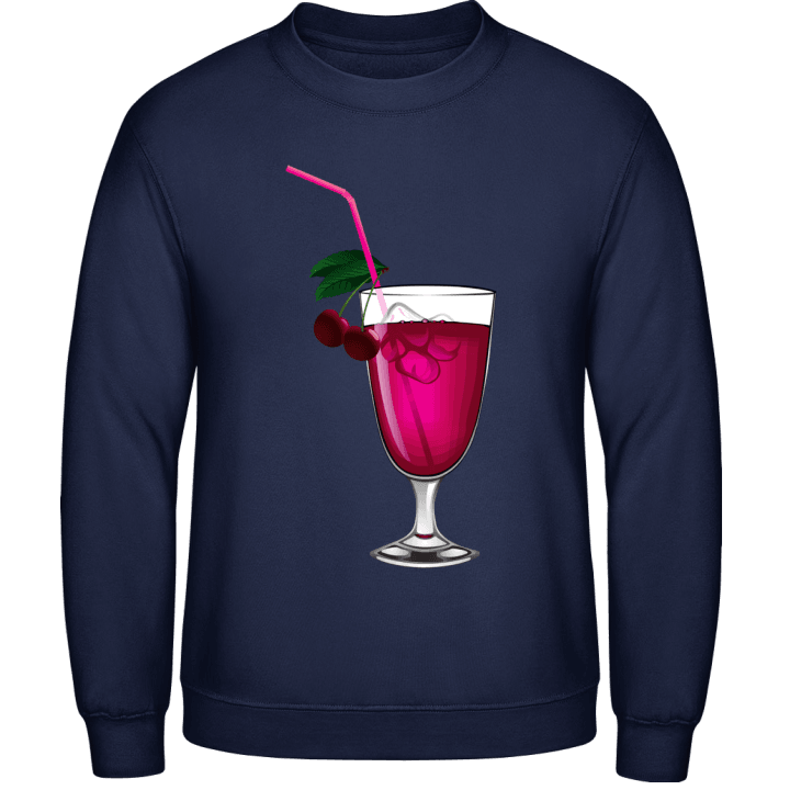 Red Cocktail Sweatshirt contain pic