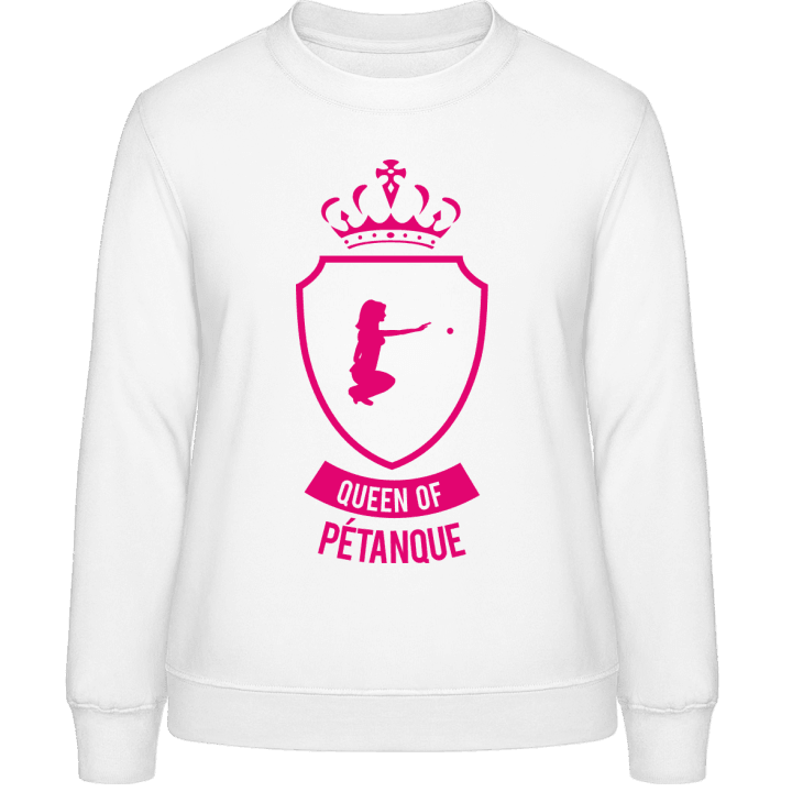 Queen of Pétanque Frauen Sweatshirt contain pic