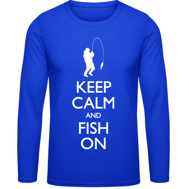 Keep Calm And Fish On Langarmshirt 0 image
