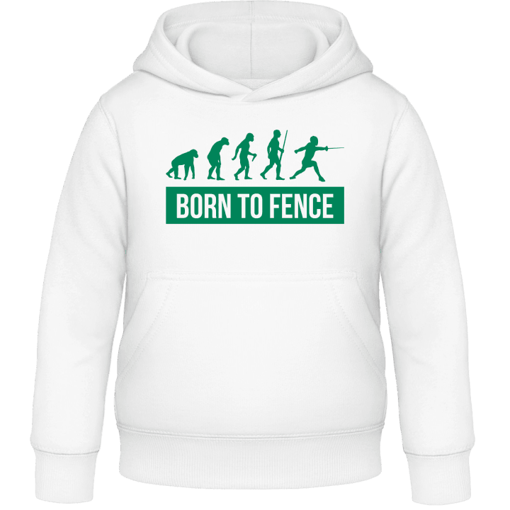 Born To Fence Kids Hoodie contain pic