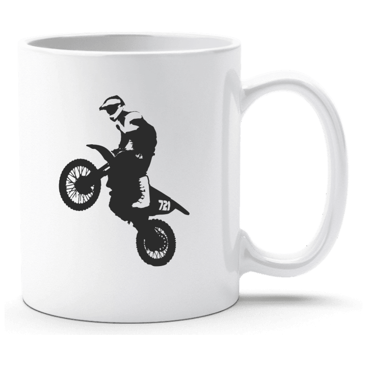 Motocross Illustration Taza contain pic