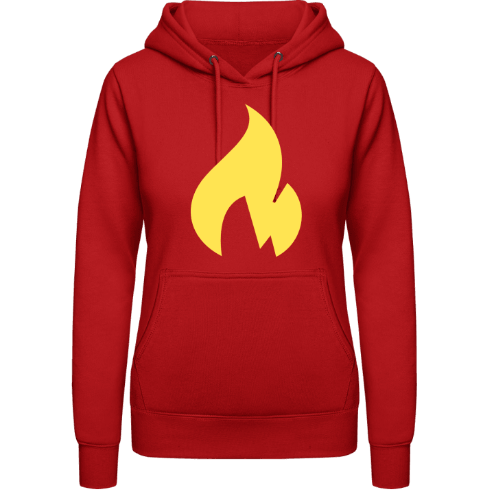 Flame Women Hoodie contain pic
