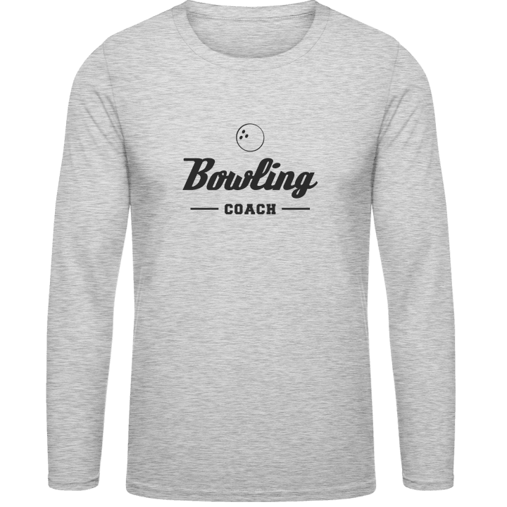 Bowling Coach T-shirt à manches longues contain pic