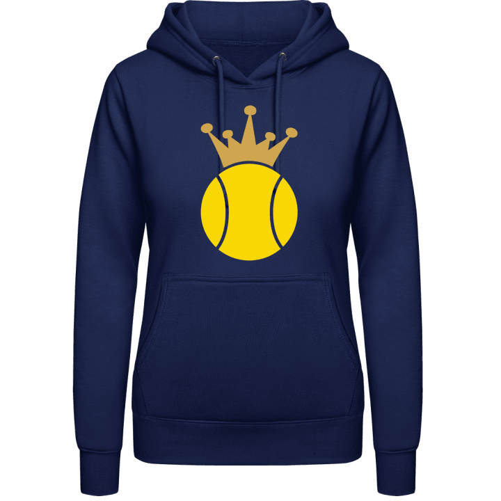 Tennis Ball And Crown Women Hoodie contain pic
