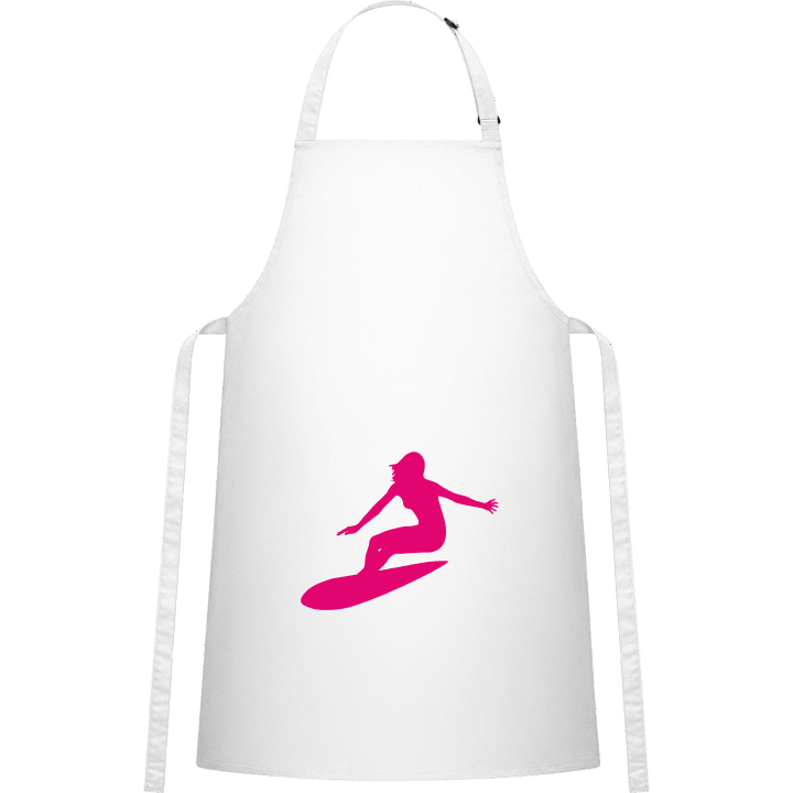 Surfer Girl Kitchen Apron contain pic