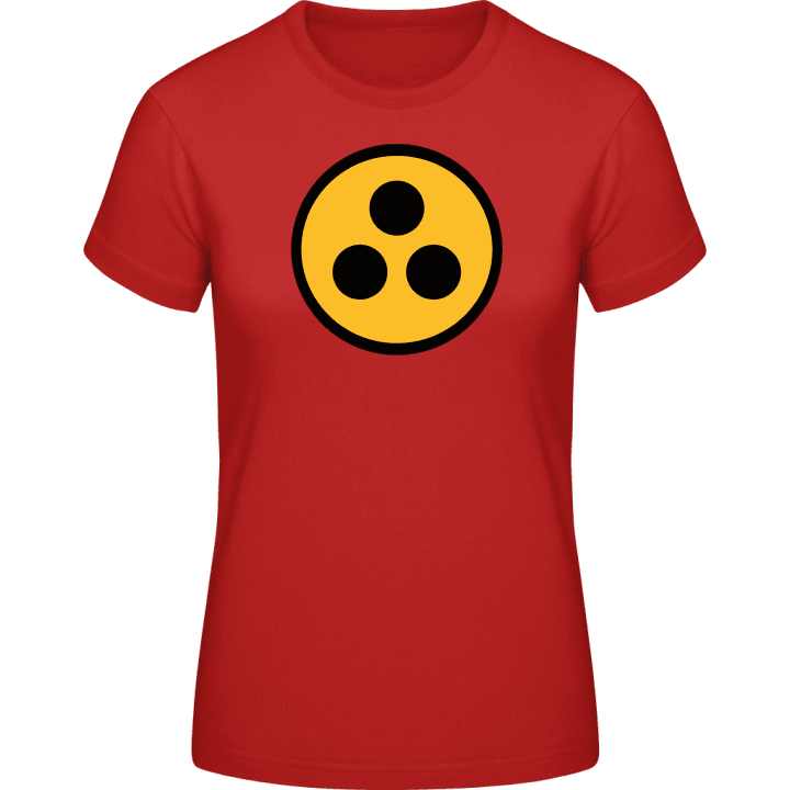 Blindenzeichen Frauen T-Shirt contain pic
