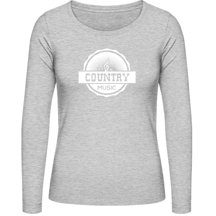 Country Music Camisa de manga larga para mujer contain pic