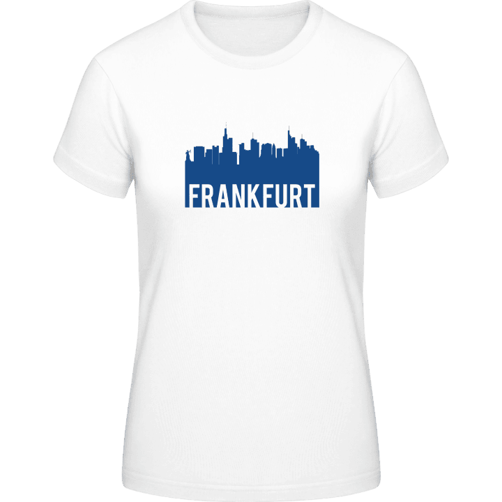 Frankfurt Skyline T-skjorte for kvinner contain pic
