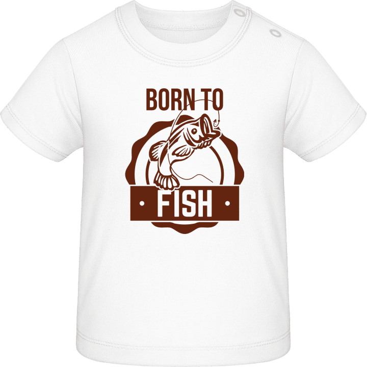 Born To Fish Logo T-shirt bébé 0 image