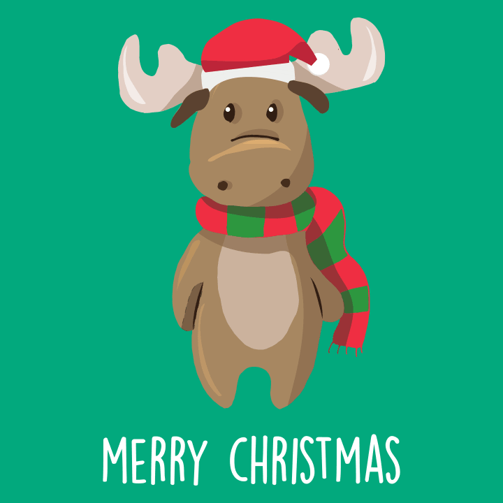 Merry Christmas Elk Kids T-shirt 0 image