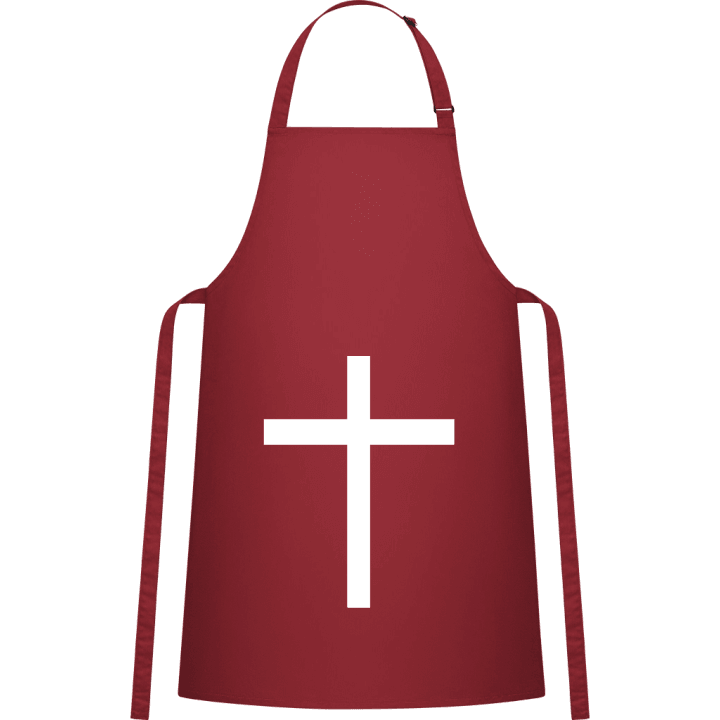 Cross Symbol Grembiule da cucina contain pic