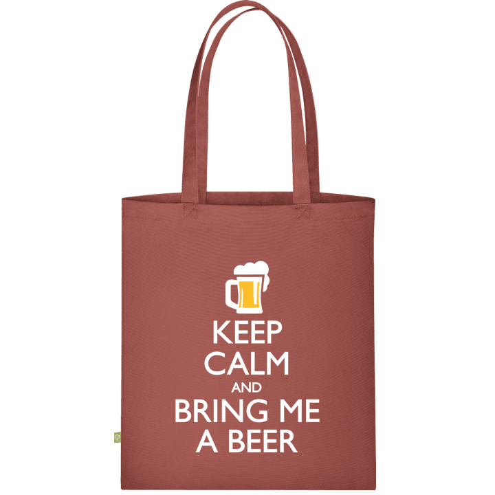 Keep Calm And Bring Me A Beer Borsa in tessuto contain pic