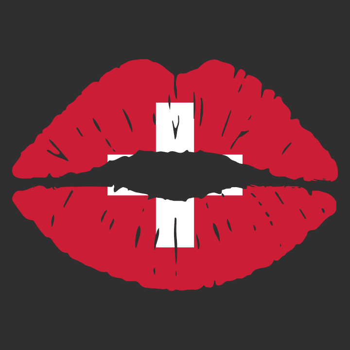 Switzerland Kiss Flag Langærmet skjorte til kvinder 0 image