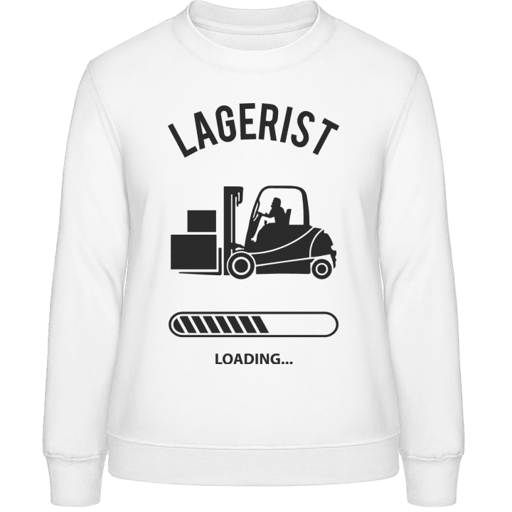 Lagerist Loading Frauen Sweatshirt contain pic