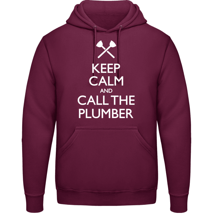 Keep Calm And Call The Plumber Sweat à capuche contain pic