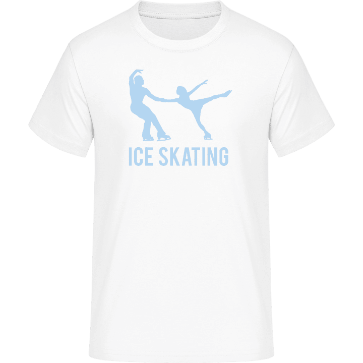 Ice Skating Silhouettes Maglietta contain pic