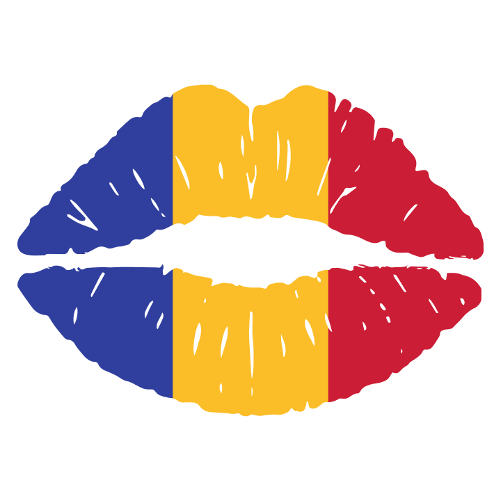 Romanian Kiss Flag T-skjorte 0 image