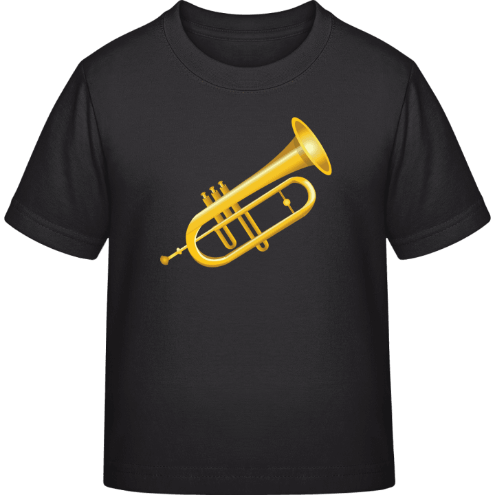 Golden Trumpet T-skjorte for barn contain pic