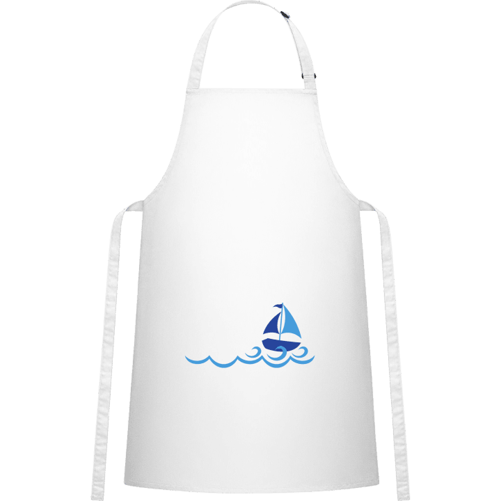 Sailboat On Waves Förkläde för matlagning 0 image
