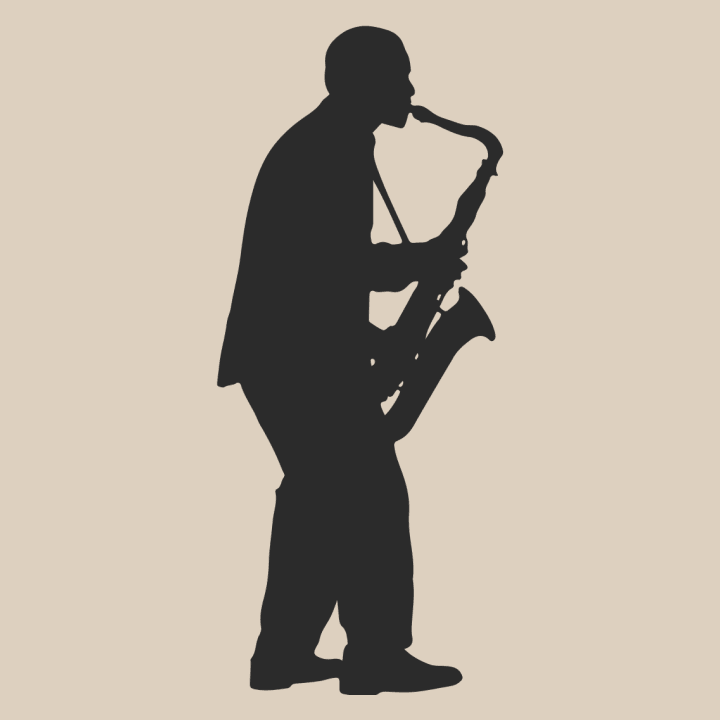 Saxophonist Silhouette Stofftasche 0 image