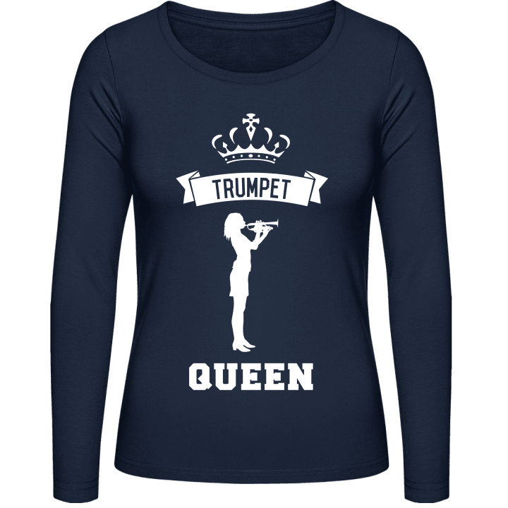 Trumpet Queen Vrouwen Lange Mouw Shirt contain pic