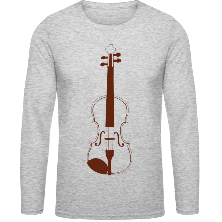 Violin Instrument Camicia a maniche lunghe contain pic