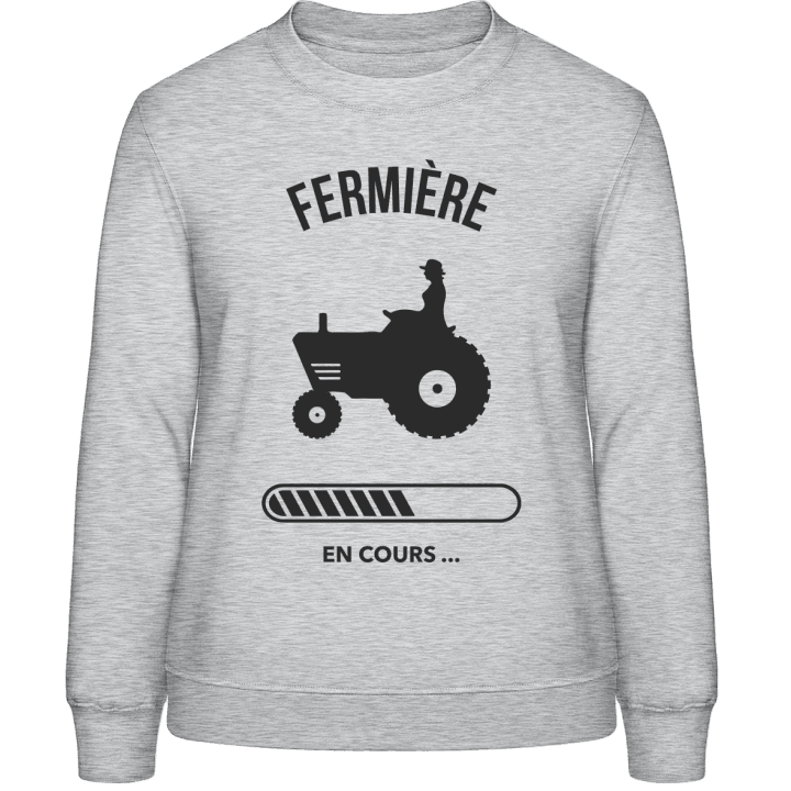Fermière En Cours Frauen Sweatshirt contain pic