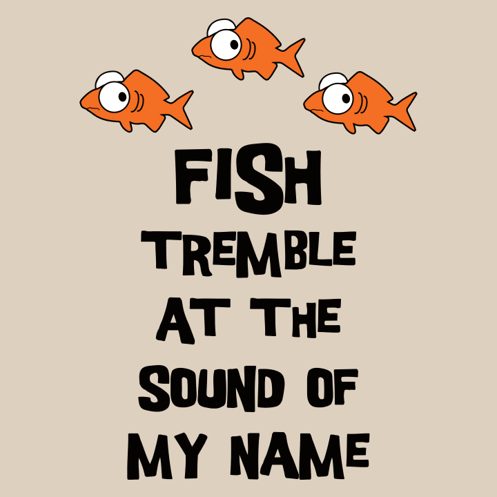 Fish Tremble at the sound of my name Delantal de cocina 0 image
