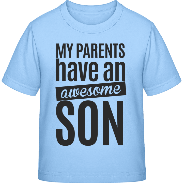 My Parents Have An Awesome Son T-shirt pour enfants 0 image