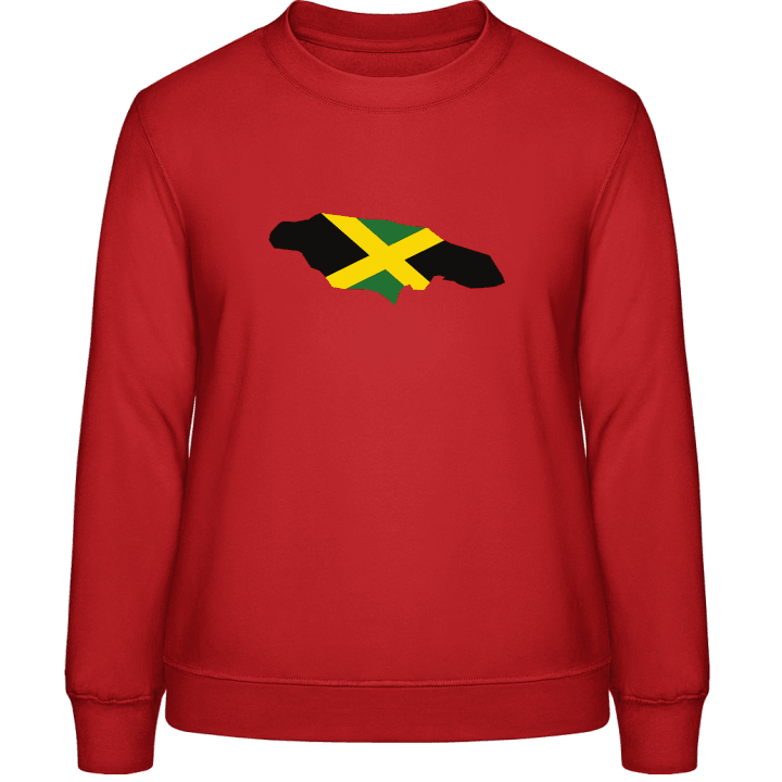 Jamaica Map Sweatshirt för kvinnor contain pic