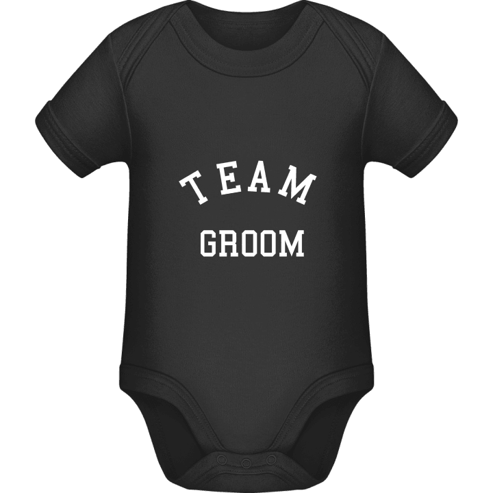 Team Groom Baby Romper contain pic