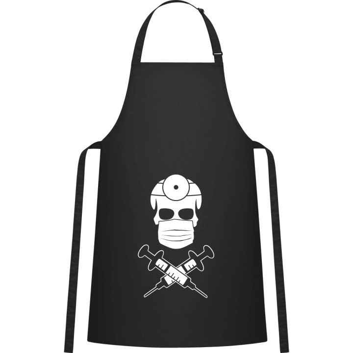 Doctor Skull Delantal de cocina contain pic