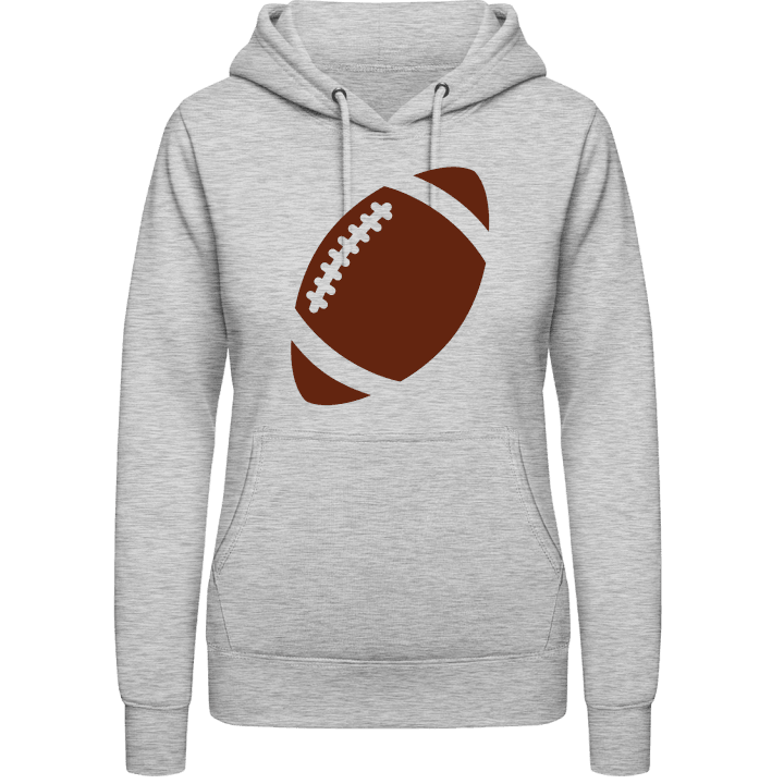 Rugby Ball Vrouwen Hoodie contain pic