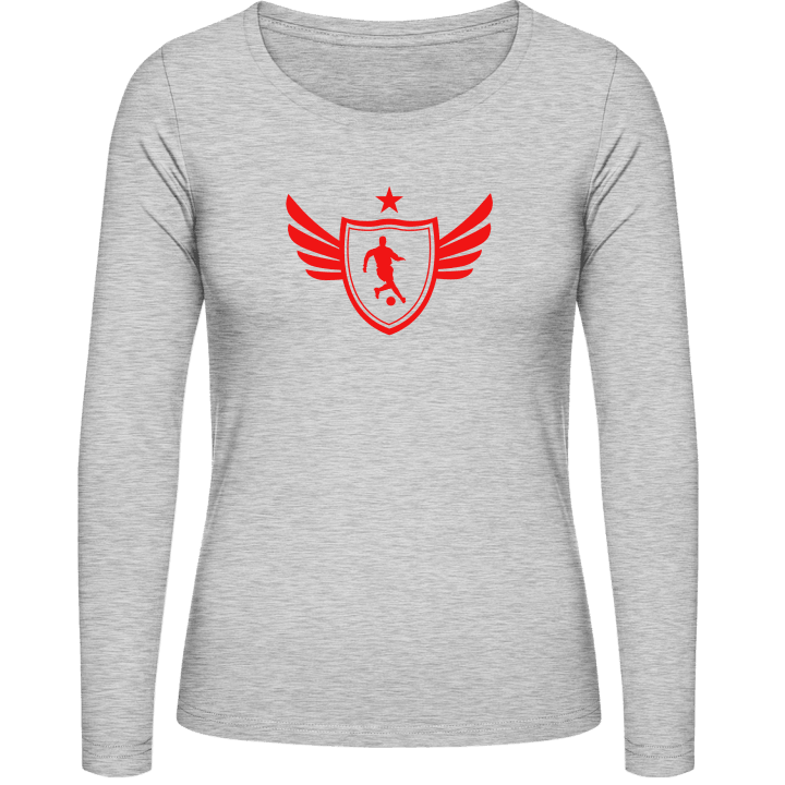 Soccer Player Star Vrouwen Lange Mouw Shirt contain pic