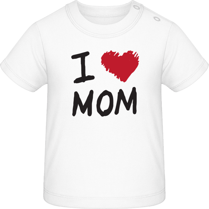 I Heart Mom Camiseta de bebé 0 image