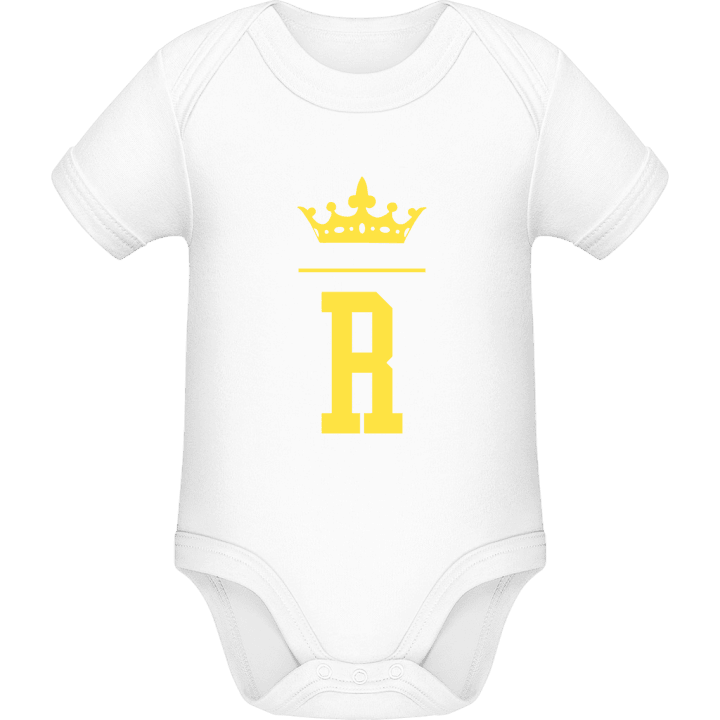 R Initial Baby Romper 0 image