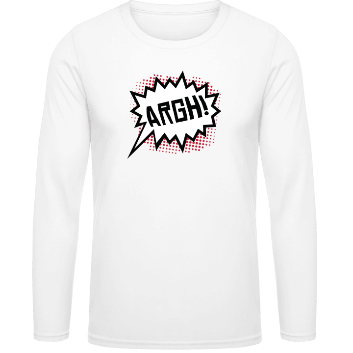 Argh Comic Long Sleeve Shirt 0 image