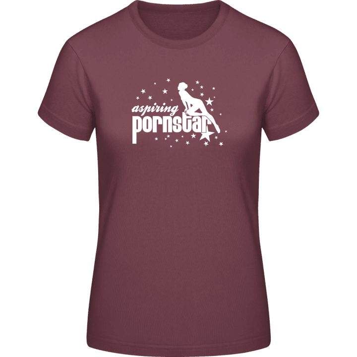 Aspiring Pornstar T-shirt pour femme contain pic