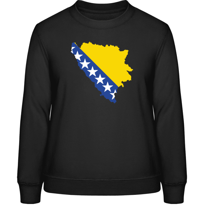 Carte de la Bosnie Sweat-shirt pour femme contain pic