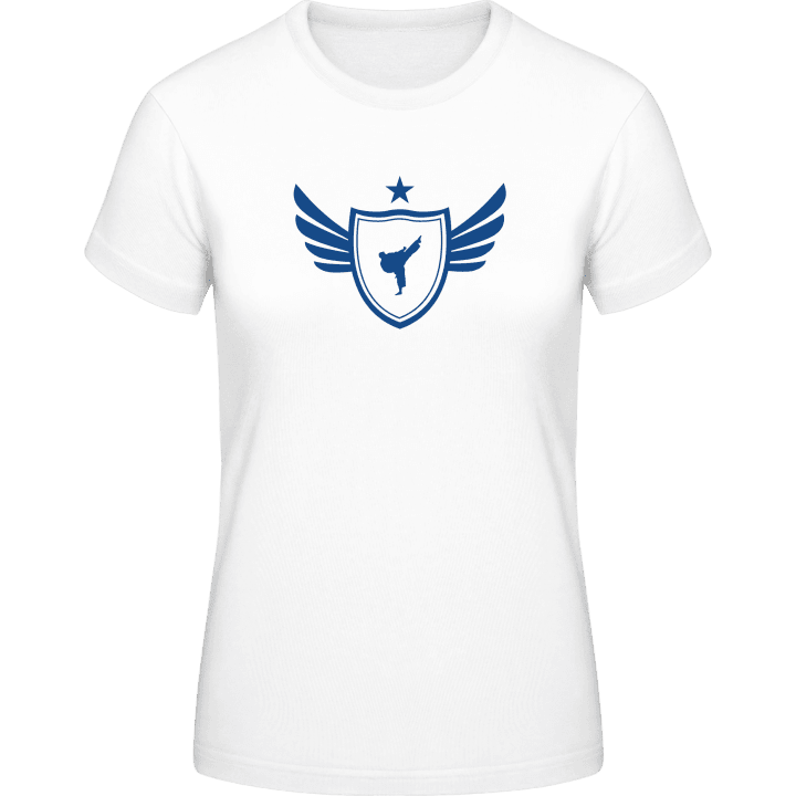 Taekwondo Star T-skjorte for kvinner contain pic