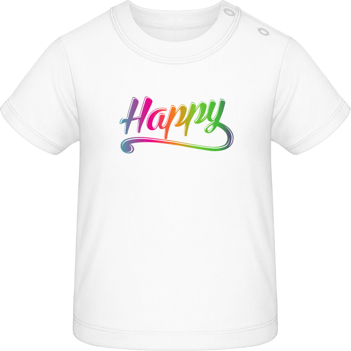 Happy Logo Camiseta de bebé contain pic