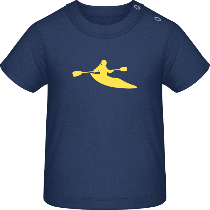 Kayak T-shirt för bebisar contain pic