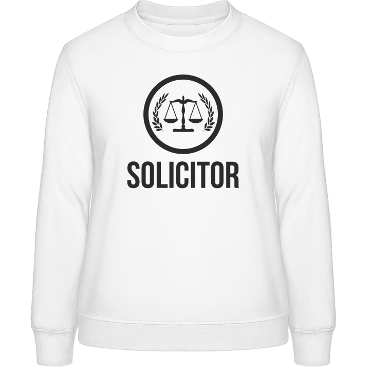 Solicitor Sweat-shirt pour femme contain pic