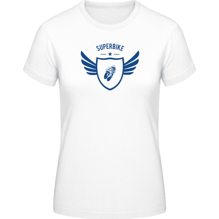 Superbike Winged T-shirt för kvinnor contain pic