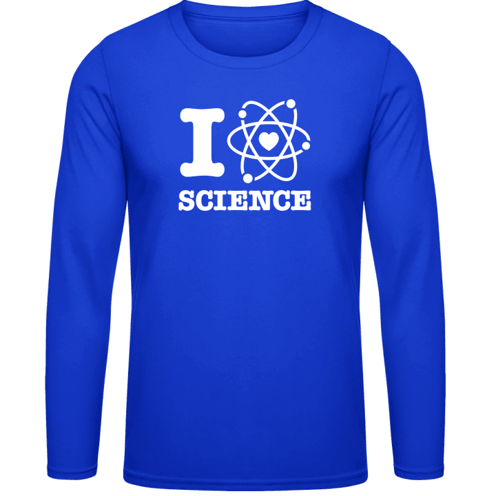 I Love Science Langarmshirt 0 image