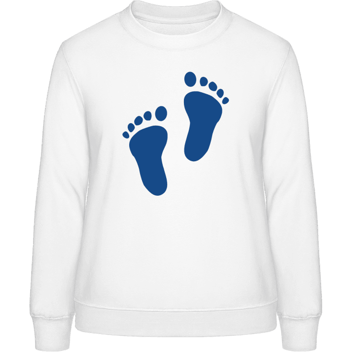 Feet Silhouette Sweatshirt för kvinnor 0 image
