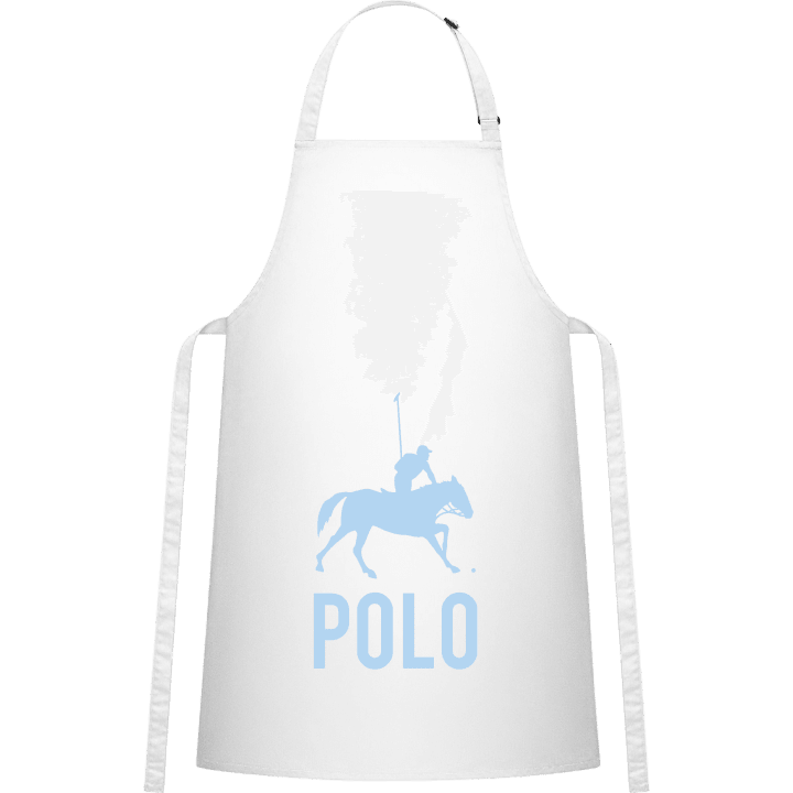 Polo Player Delantal de cocina contain pic